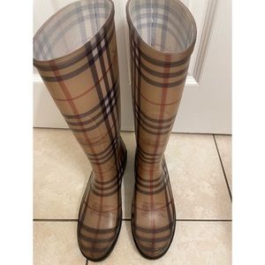 🔥Black Friday Deal🔥 Original tall Burberry Rain Boots